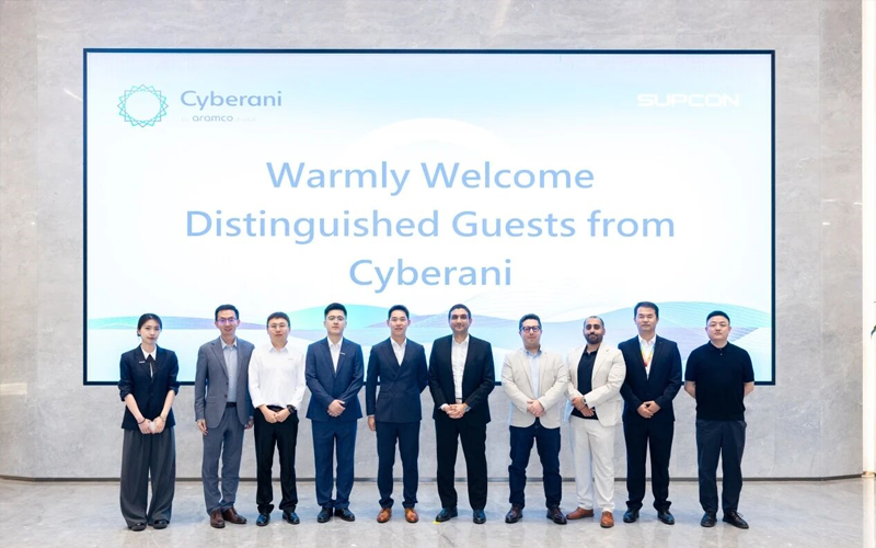 沙特阿美旗下Cyberani高层接见yl6809永利，携手共筑工业信息安全新格局